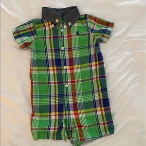Polo onesie
